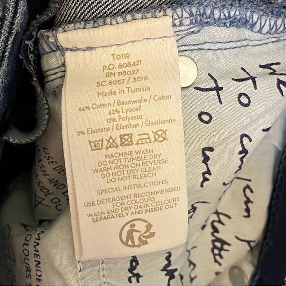 Boden Jeans Mayfair Modern Skinny mid rise medium wash women’s size 4 long (32”) - Picture 10 of 14